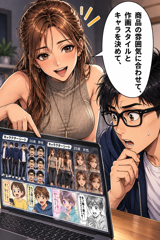 漫画画像生成実績13