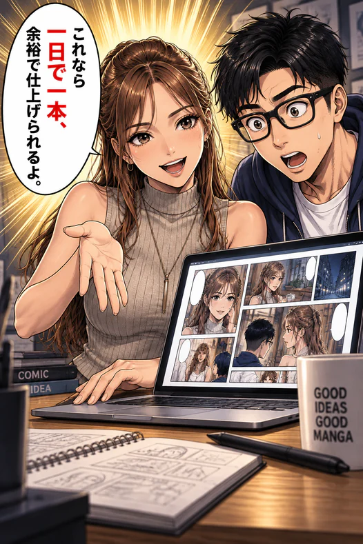 漫画画像生成実績15